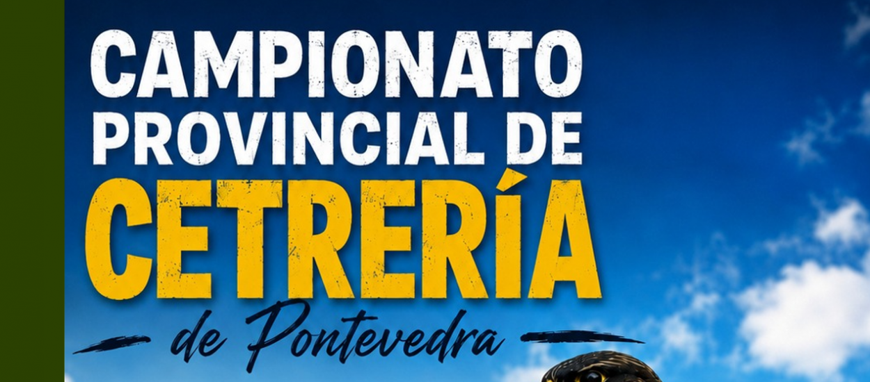 Pontevedra acogerá el Campeonato Provincial de Cetrería 2026